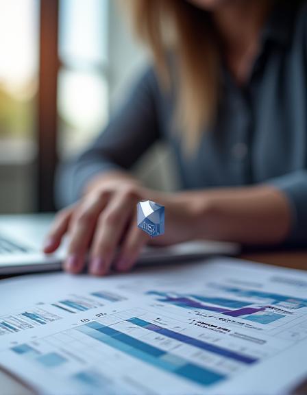 Person som planlegger personlig økonomi